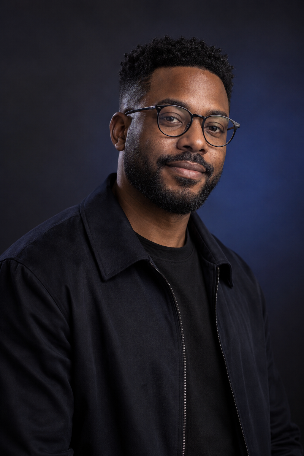 Noah Reed — AI-generated fictional portrait
